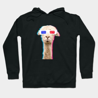 3D awesome llama Hoodie